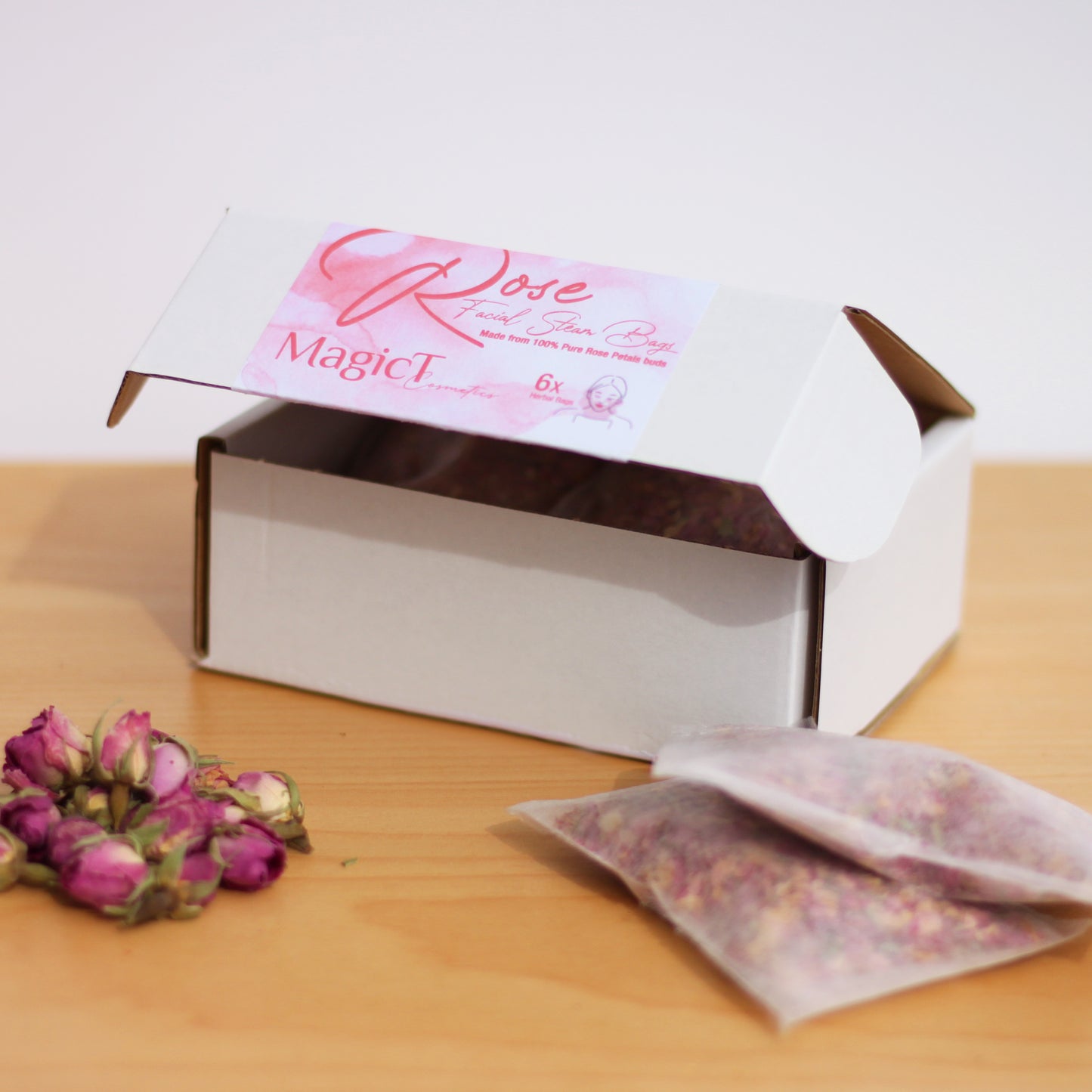 Rose Petal Facial Steam Bags