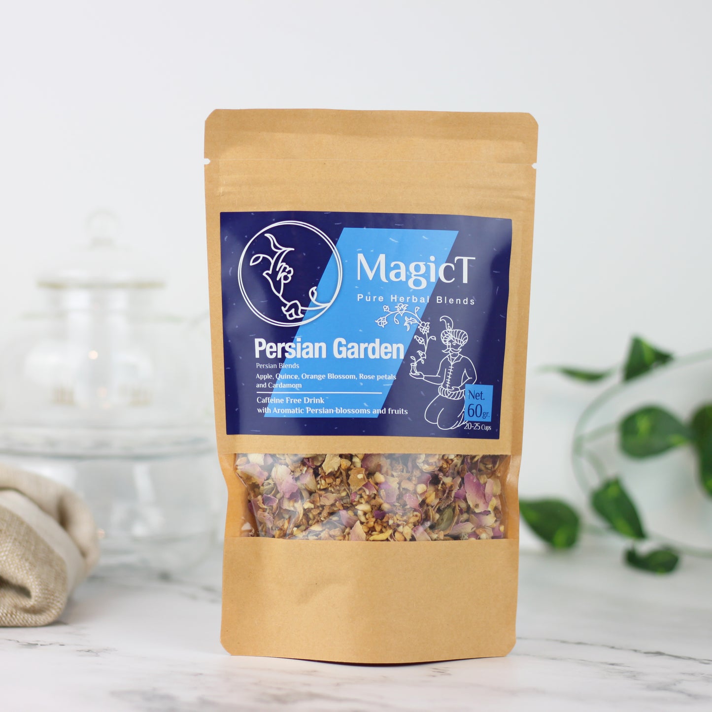 Persian Garden: Apple, Quince, Orange Blossom, Rose petals, Cardamom