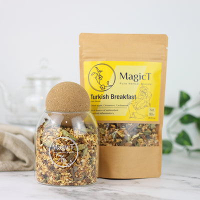Turkish Breakfast herbal tea pouch - Magic T New Zealand
