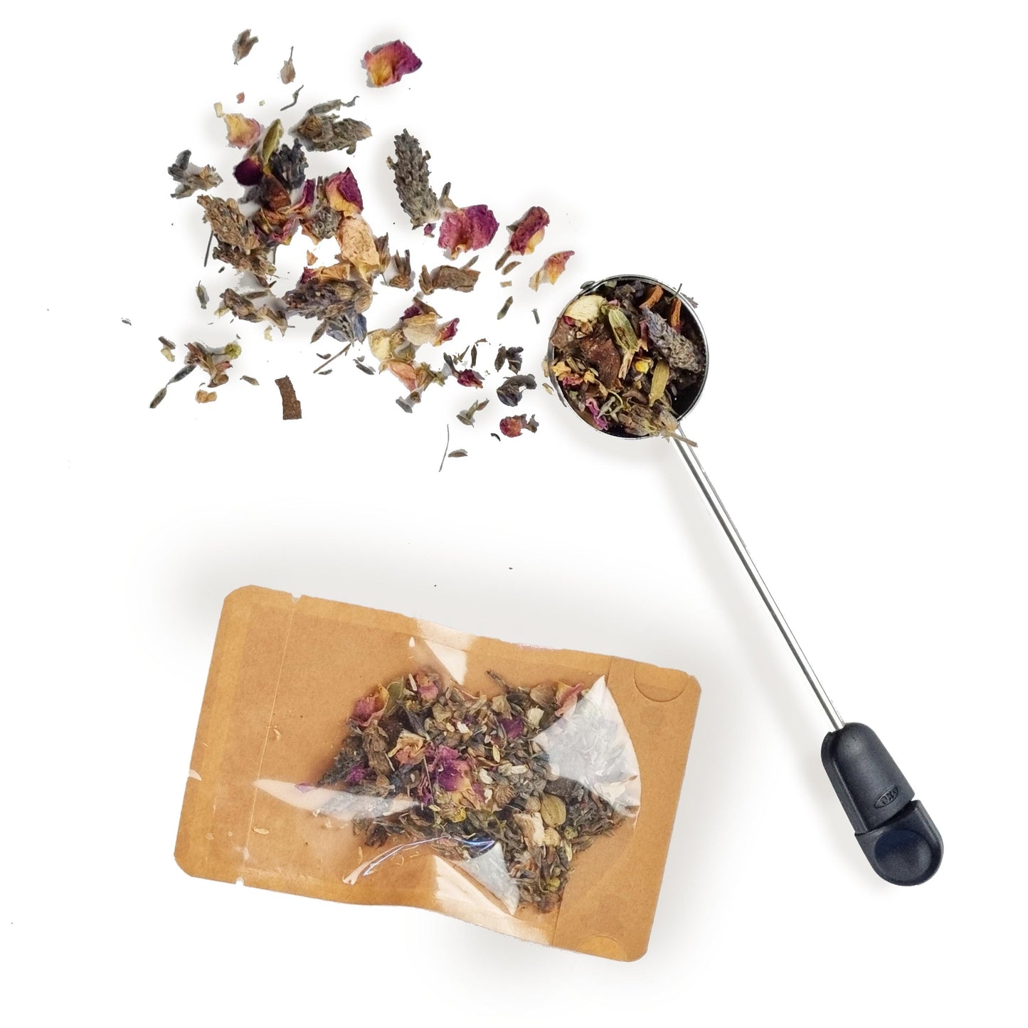 Antioxidant: Lavender, Cinnamon, Ginger, Cardamom, Chamomile, Star anise and Rose petal - Magic T