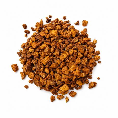 Dried apple pieces
