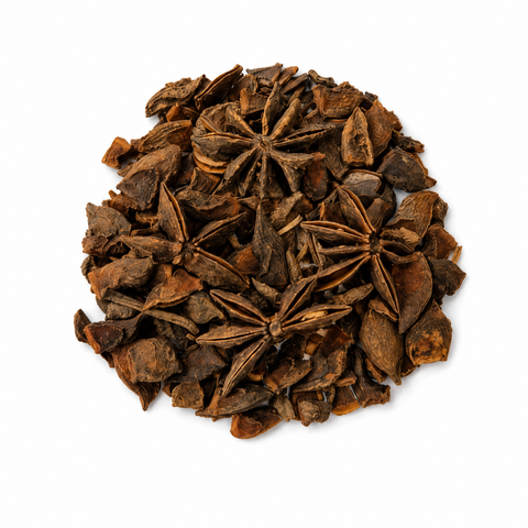 Whole star anise pods