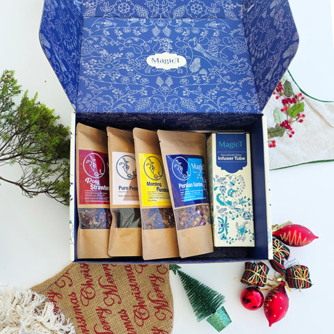 Herbal tea gift box options - Magic T New Zealand
