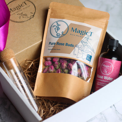 Petite Rose Ritual herbal tea gift set - Magic T New Zealand