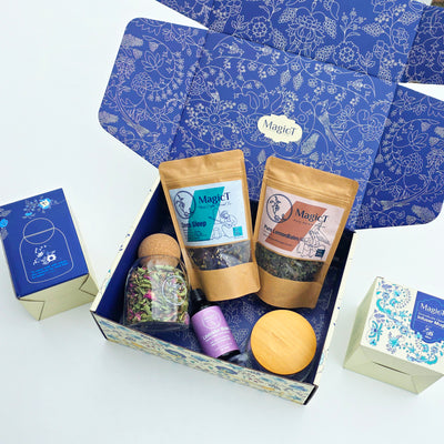 Nighttime Serenity sleep herbal tea gift set - Magic T New Zealand