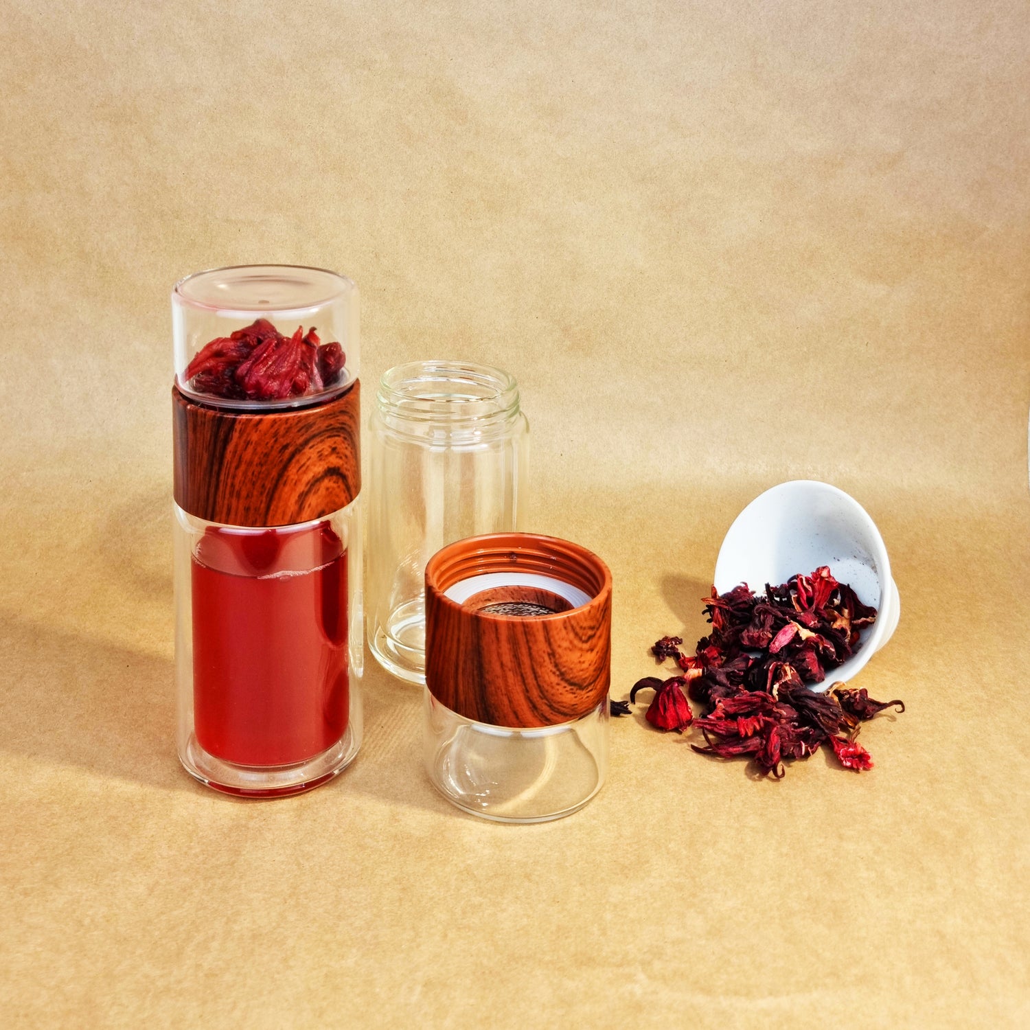 Magic Infuser Flask (Wood Look) - Magic T